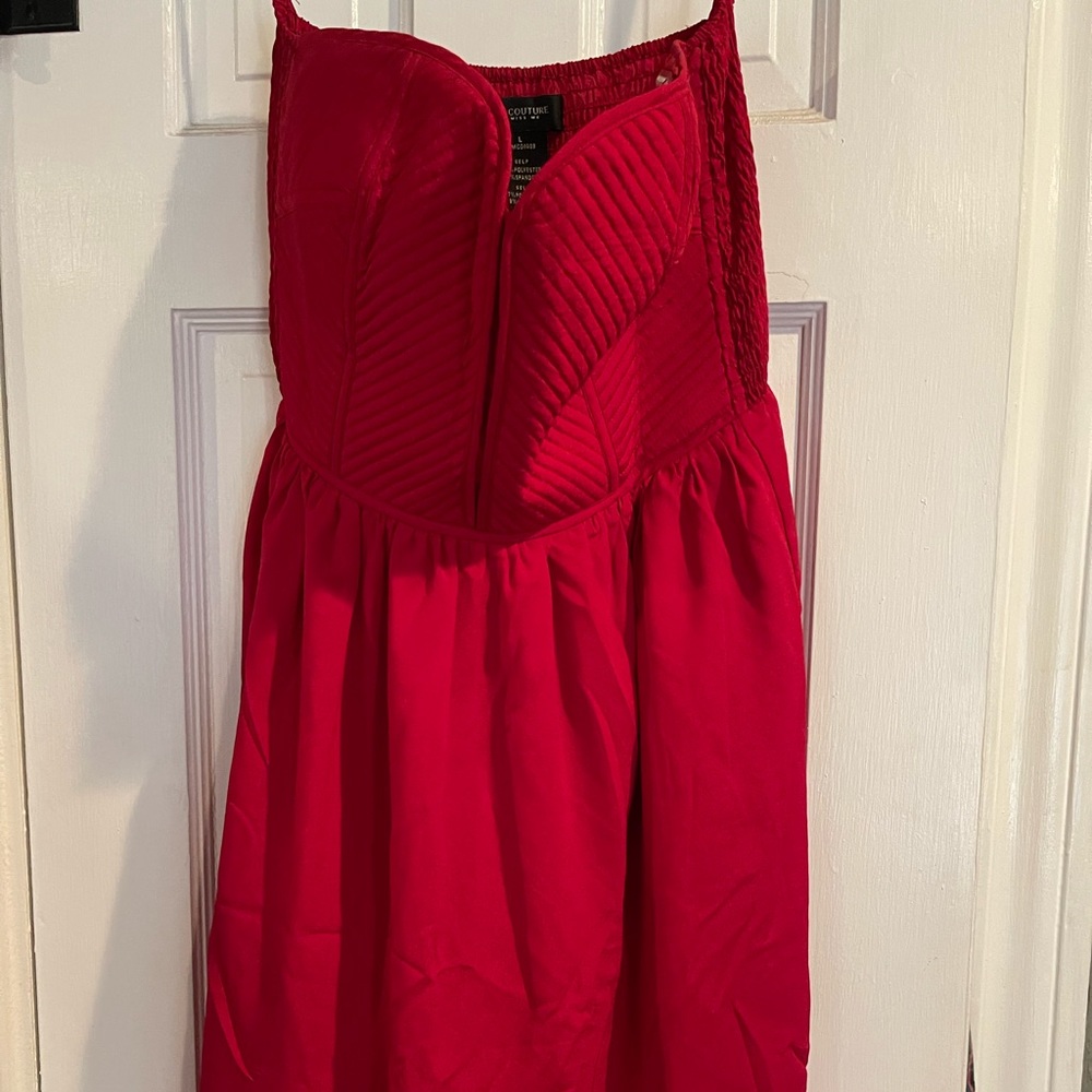 Strapless mini dress, Size large, MM Couture by Miss Me